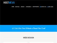 Tablet Screenshot of hostmeva.com